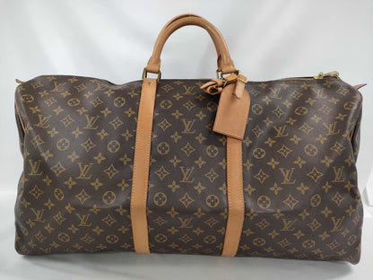 LOUIS VUITTON Monogram M41422 Keepall 60 Boston Bag