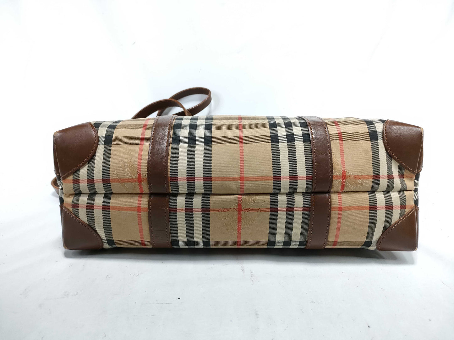 BURBERRY Nova Check Tote Bag