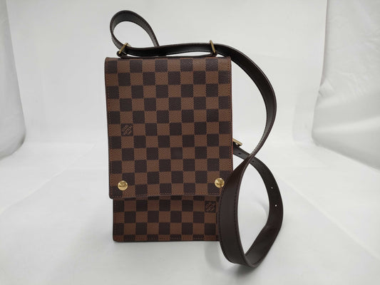 LOUIS VUITTON Damier N45271 Portobello Shoulder Bag