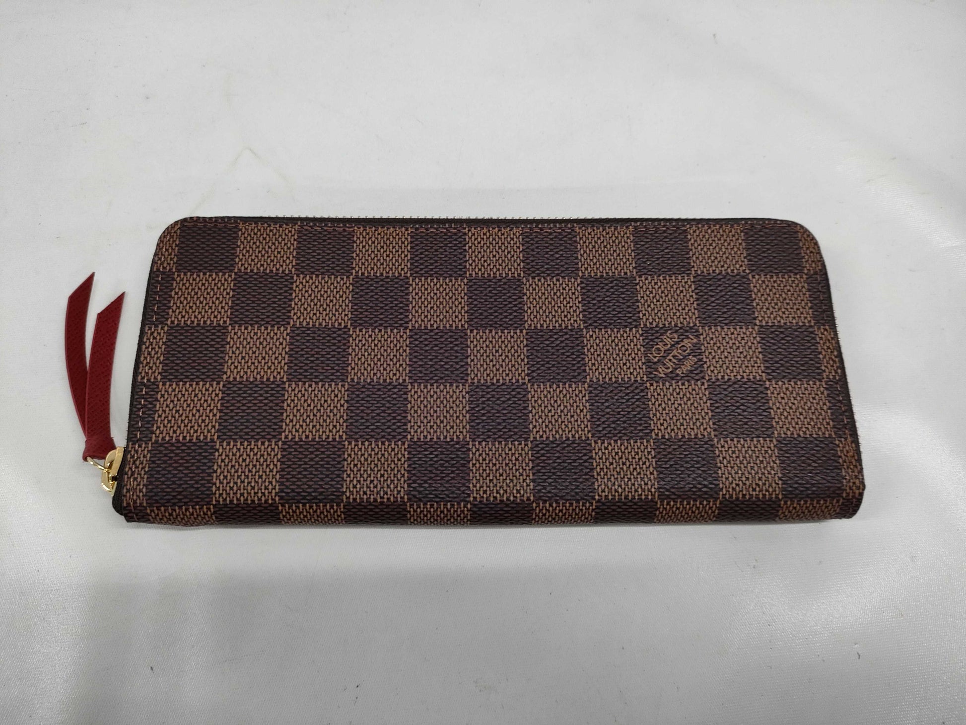 LOUIS VUITTON Damier N60534 Damier Portefeuille Clemence Wallet