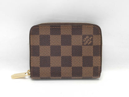 LOUIS VUITTON Damier N63070 Zippy Coin Purse