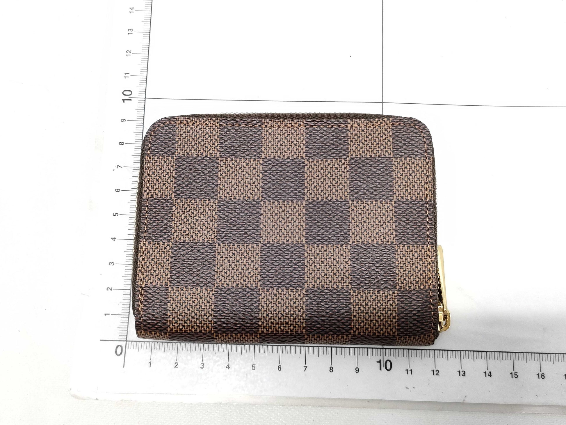 LOUIS VUITTON Damier N63070 Zippy Coin Purse