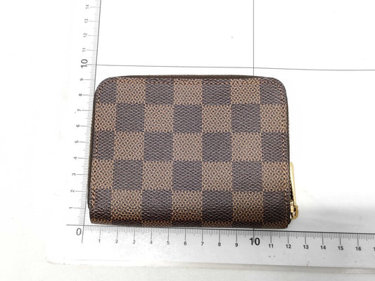 LOUIS VUITTON Damier N63070 Zippy Coin Purse