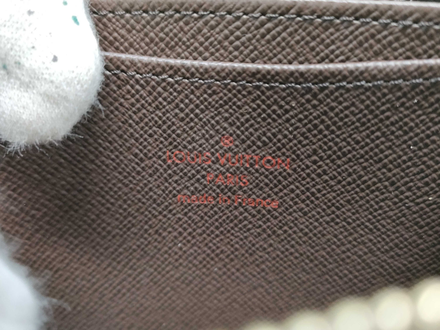 LOUIS VUITTON Damier N63070 Zippy Coin Purse