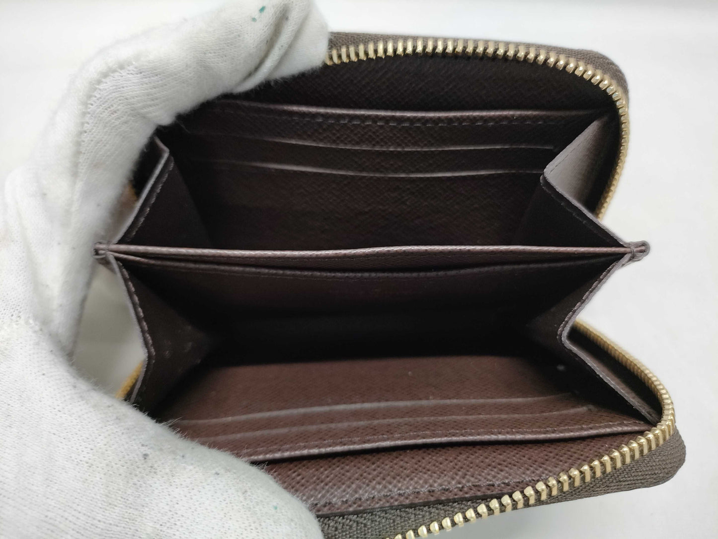 LOUIS VUITTON Damier N63070 Zippy Coin Purse