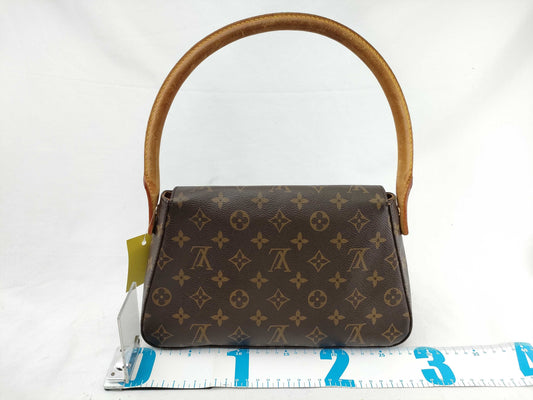 LOUIS VUITTON RFID verification failed. DU0025 Monogram M51147 Mini Looping Shoulder Bag.