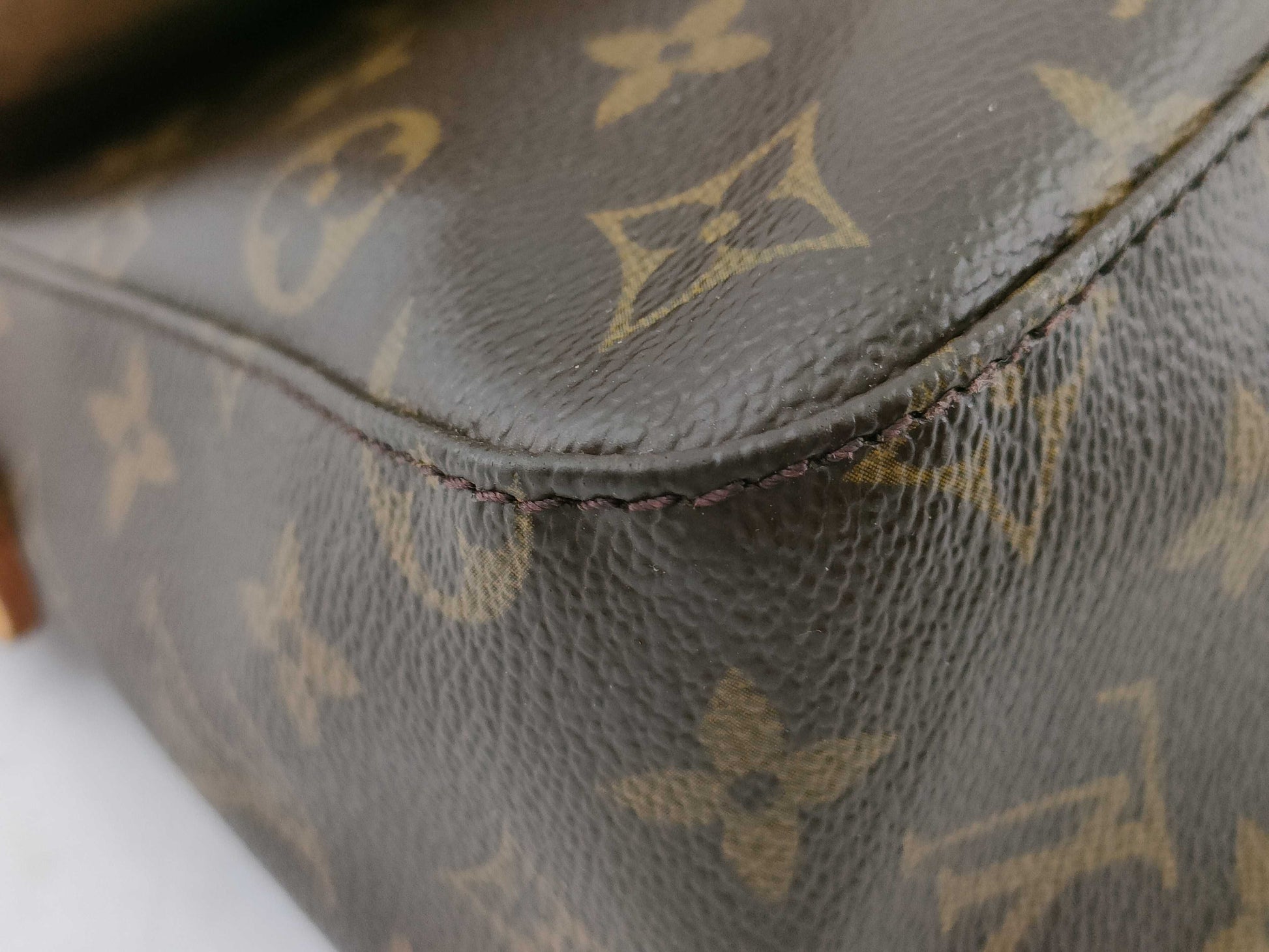 LOUIS VUITTON RFID verification failed. DU0025 Monogram M51147 Mini Looping Shoulder Bag.