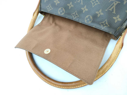 LOUIS VUITTON RFID verification failed. DU0025 Monogram M51147 Mini Looping Shoulder Bag.