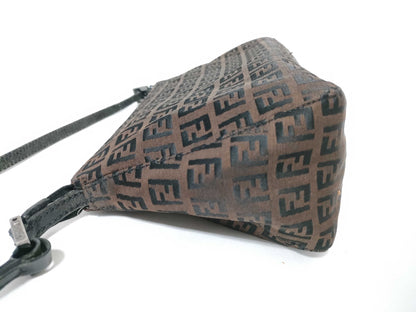 FENDI Zucca pattern hand one-shoulder pouch shoulder bag
