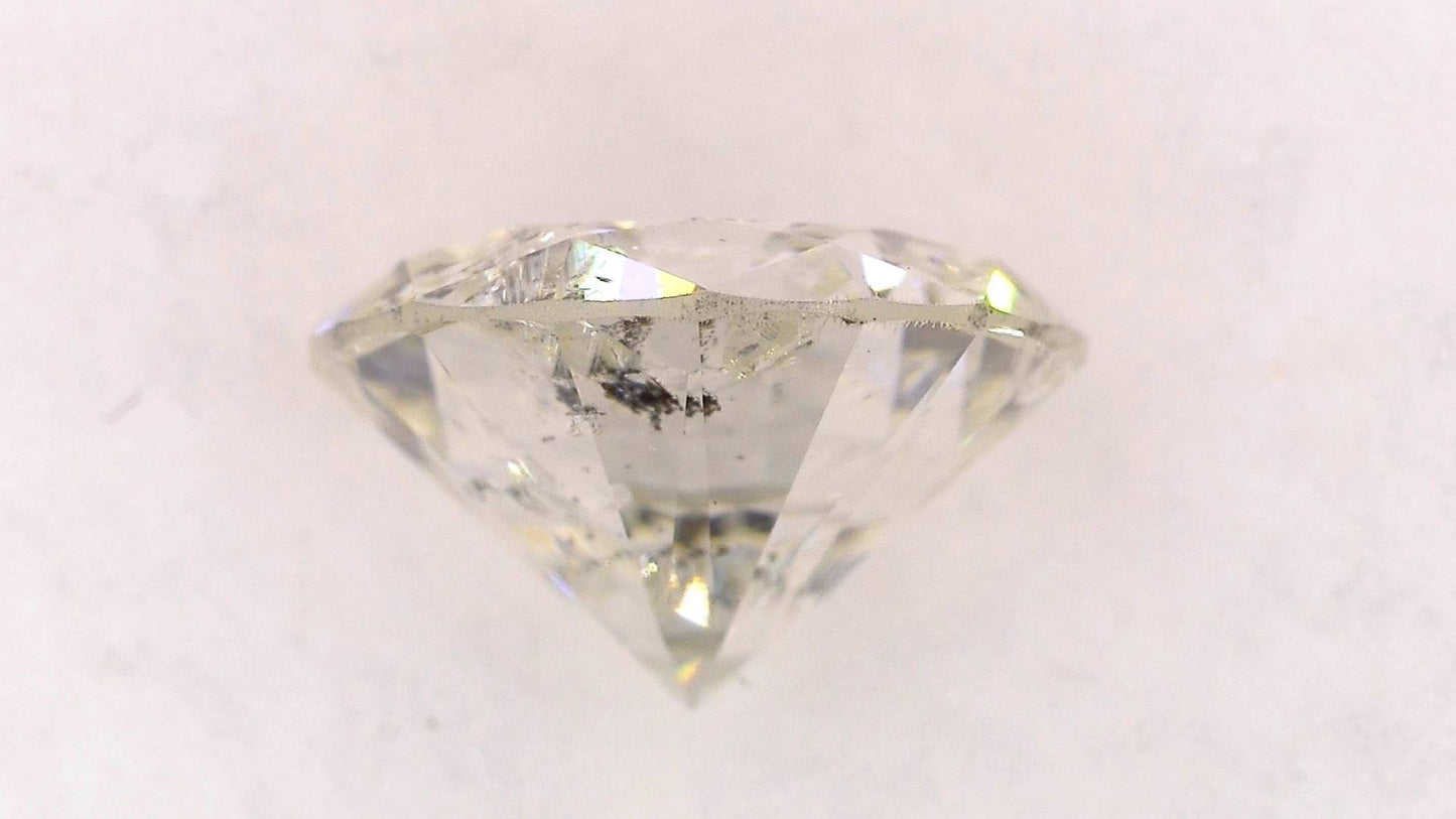 1.500ct I I-1 GOOD/GD/FR NONE NATURAL 7.38-7.51X4.41mm Diamond Loose