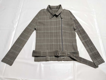 ISSEY MIYAKE Pleated Belted Top