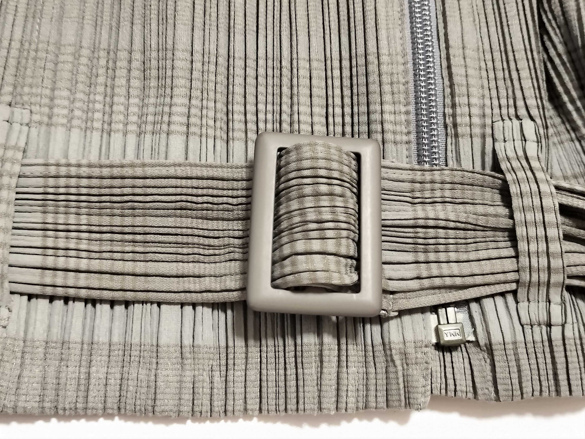 ISSEY MIYAKE Pleated Belted Top
