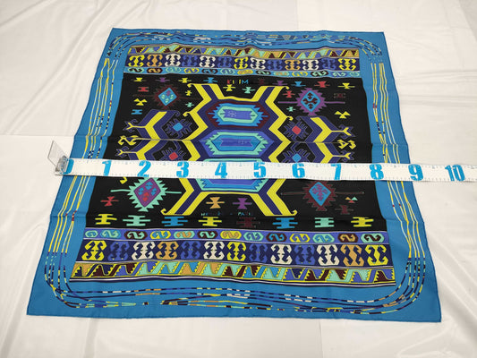 HERMES Carre Carre 90 KILIM Scarf