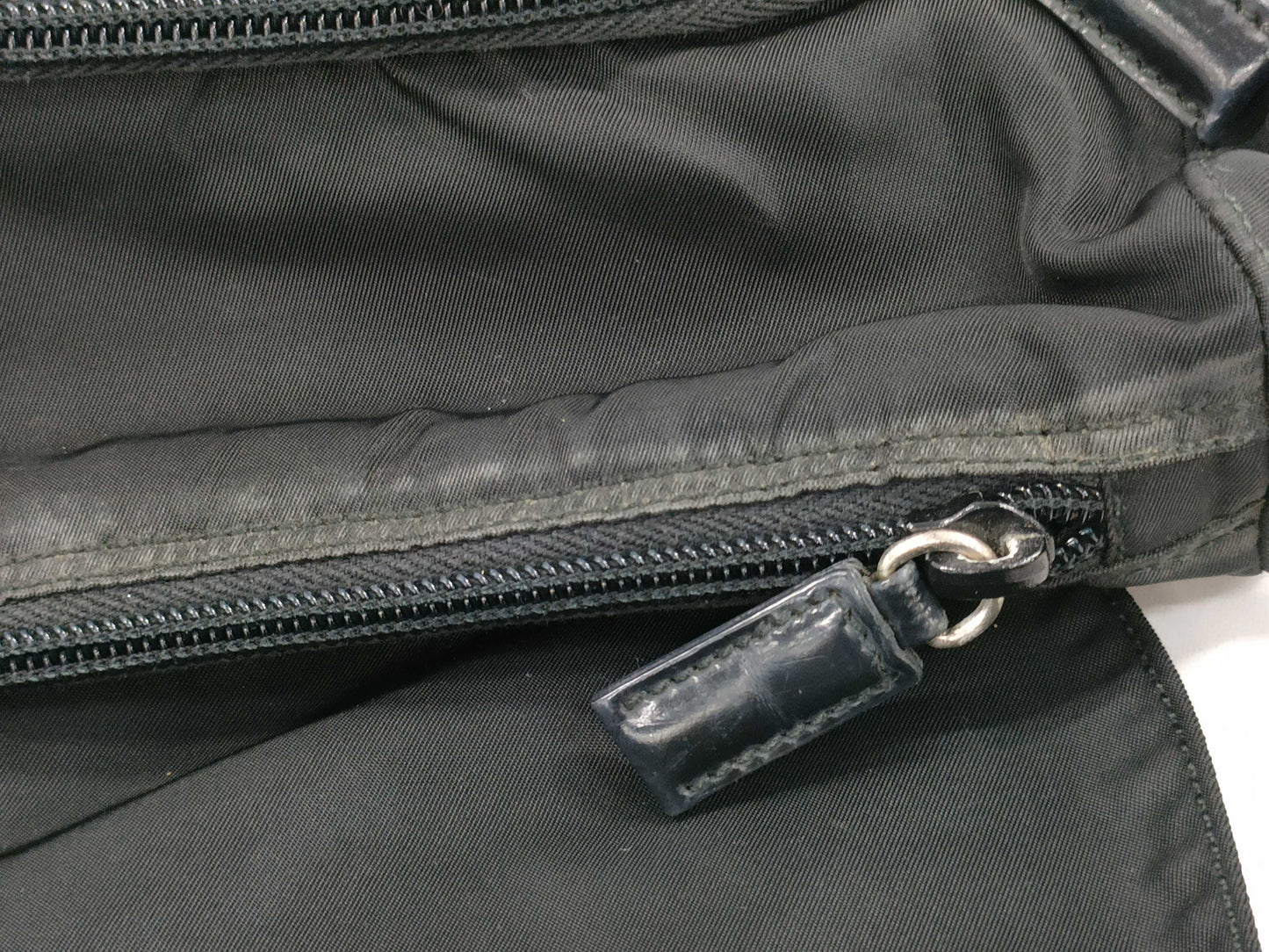 PRADA nylon shoulder bag