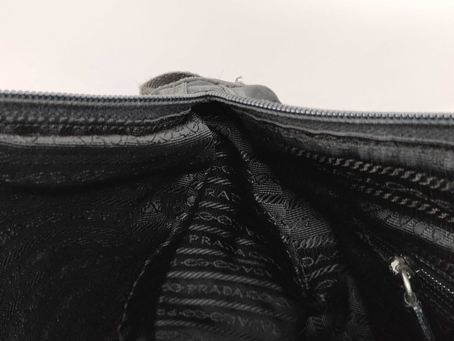 PRADA nylon shoulder bag