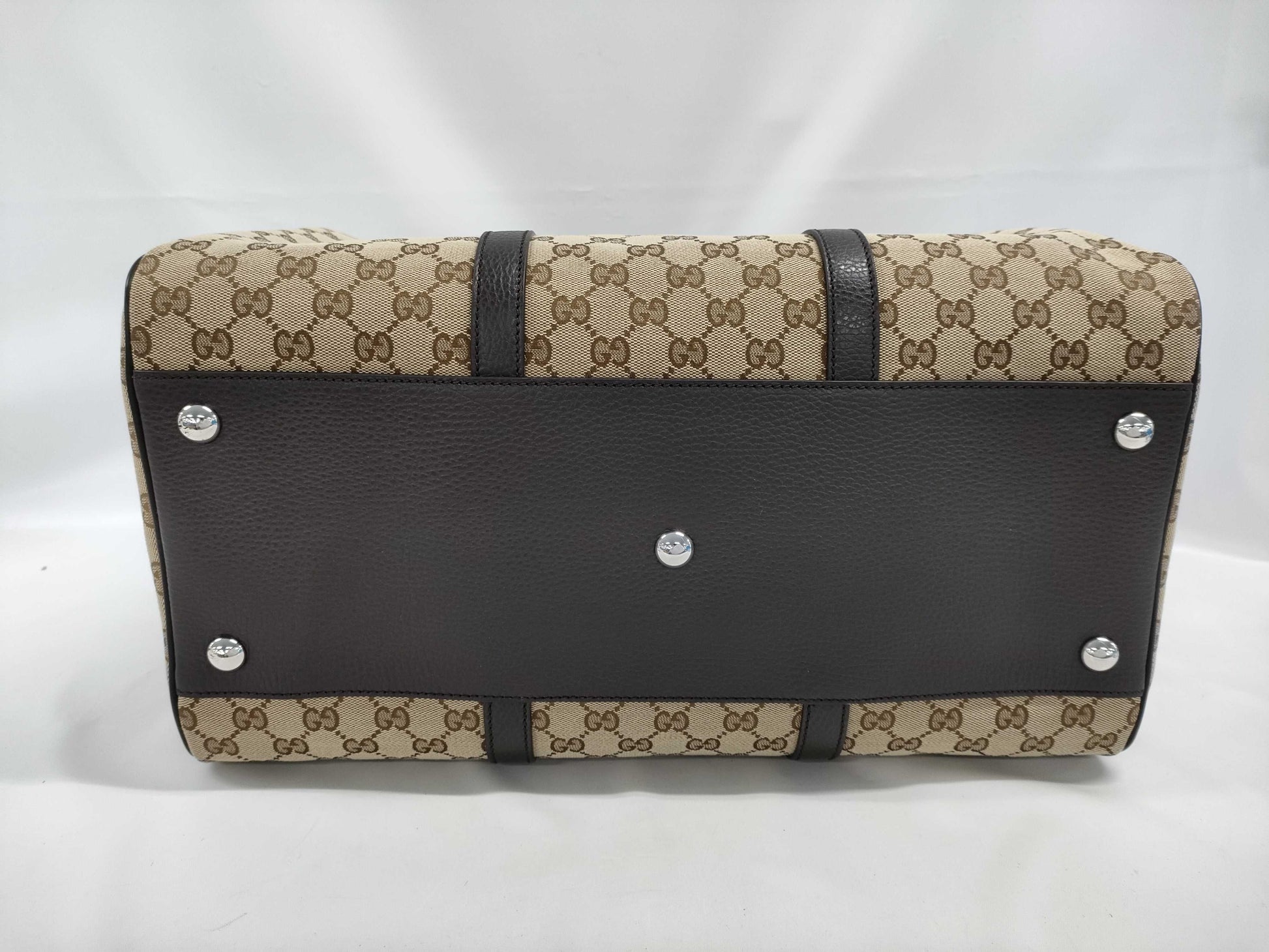 GUCCI GG Canvas 449167 Boston Bag