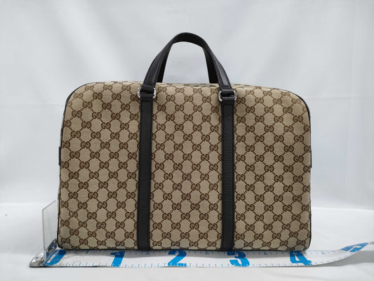 GUCCI GG Canvas 449167 Boston Bag