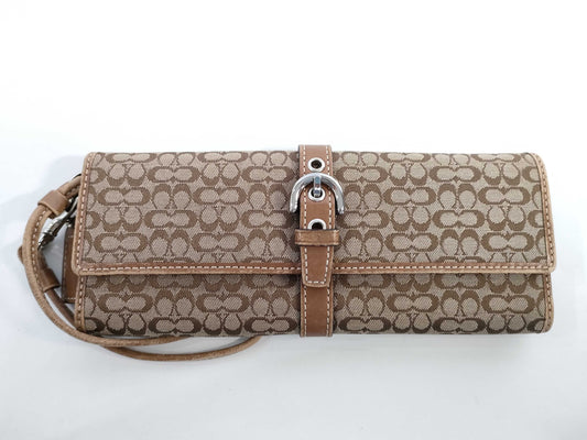 COACH Mini Signature Long Wallet