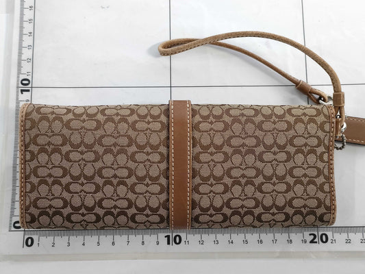 COACH Mini Signature Long Wallet