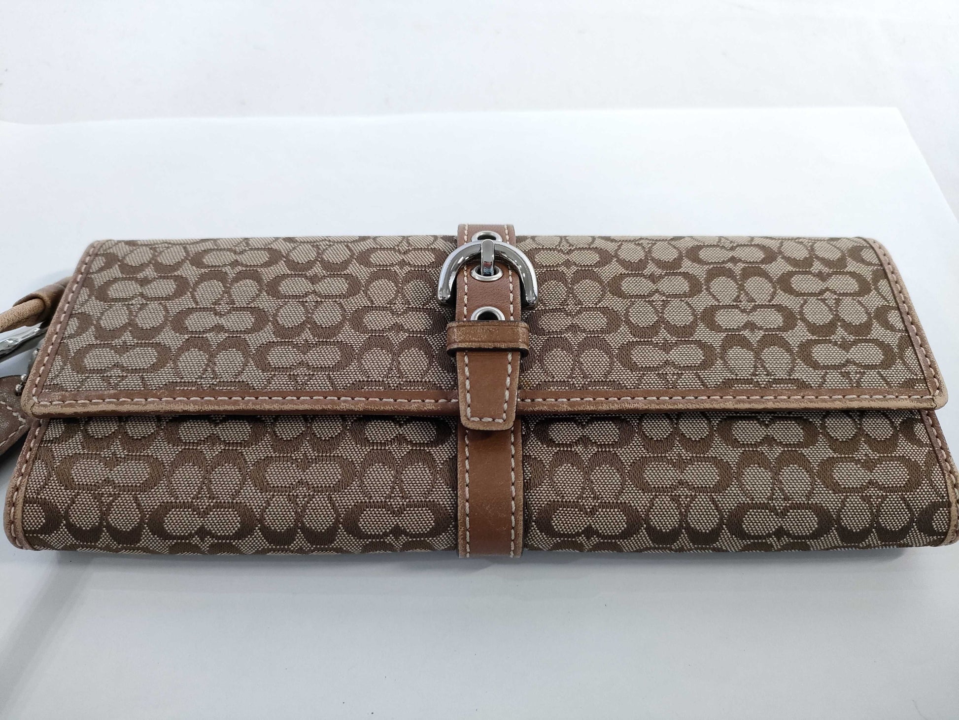 COACH Mini Signature Long Wallet