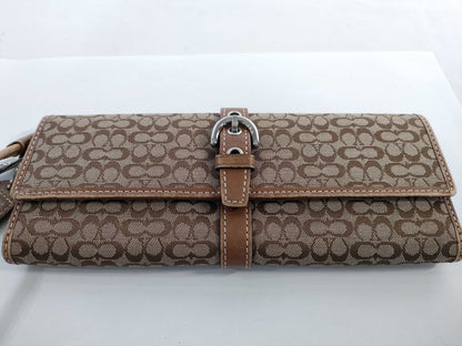 COACH Mini Signature Long Wallet