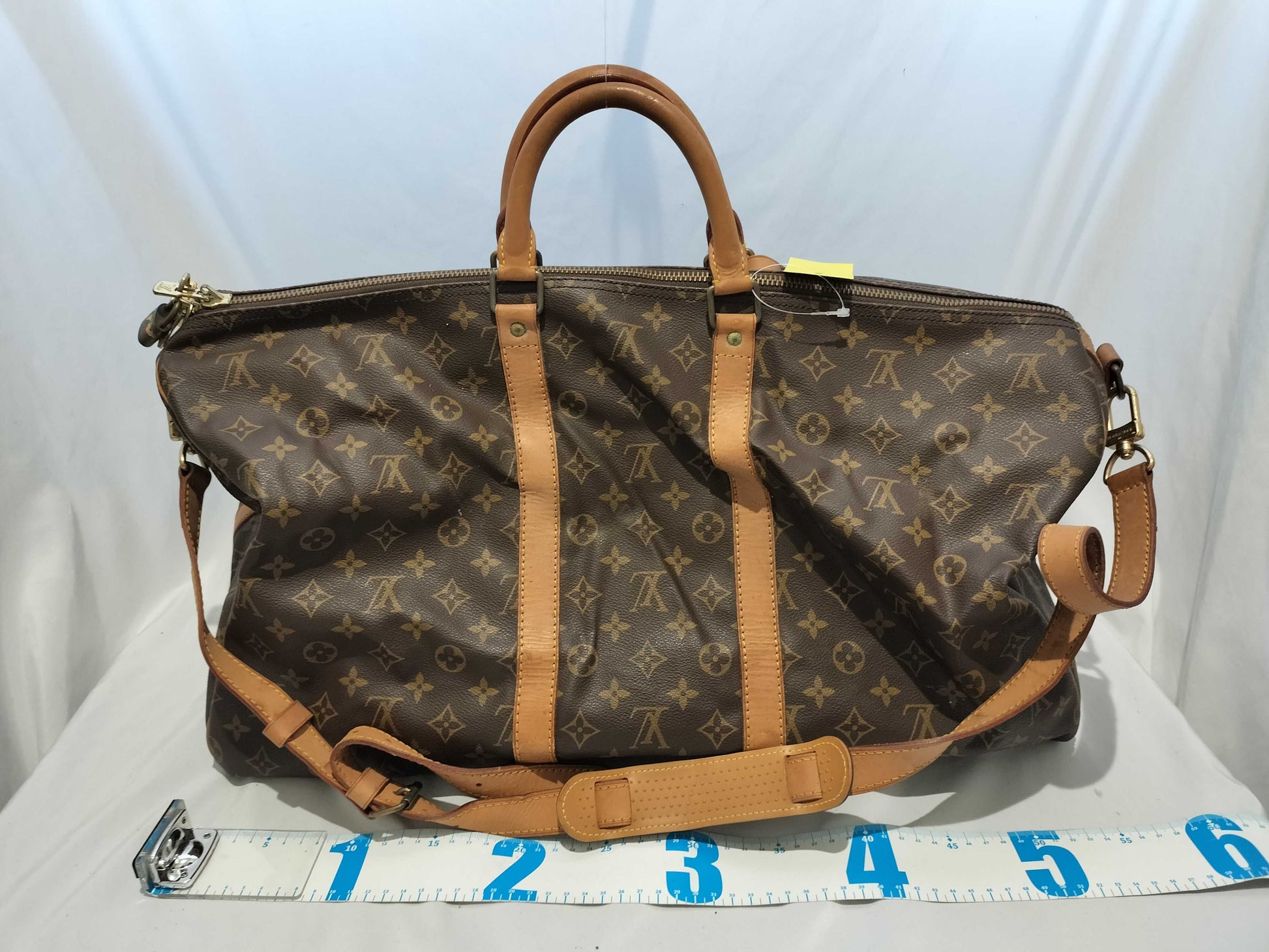 LOUIS VUITTON RFID Unverified SP1990 Monogram M41414 Keepall Bandouliere 55 Boston Bag