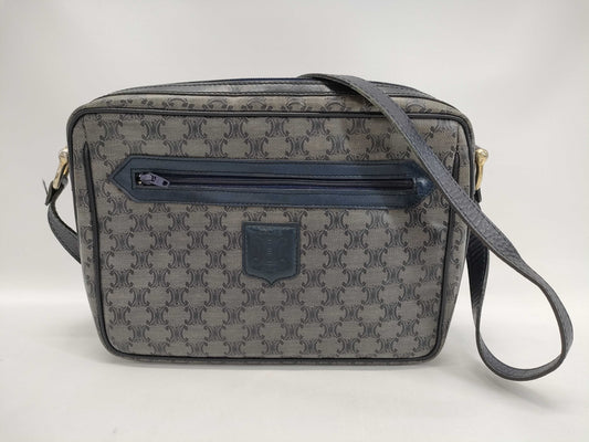 CELINE Shoulder Zipper Junk Shoulder Bag