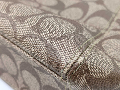 COACH Signature 2-way and other 3-piece shoulder bag set