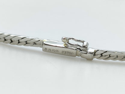 D5.59ct PT900 36.3g Necklace 