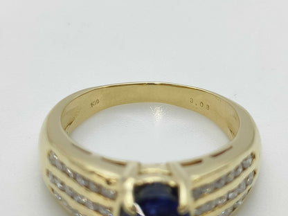 3.03ct Diamond 18K 6.6g Ring 
