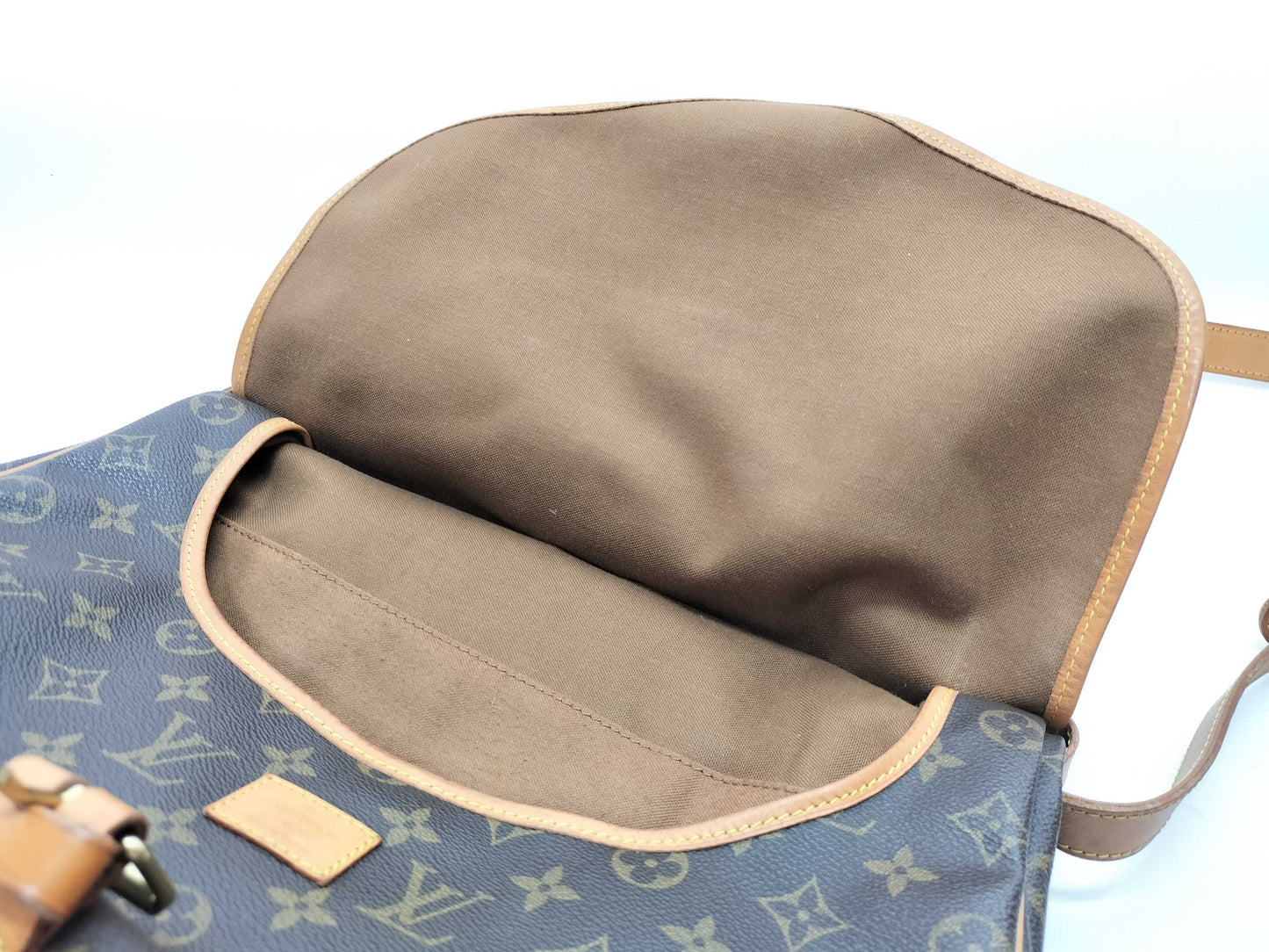 LOUIS VUITTON AR 1903 Monogram Saumur Shoulder Bag