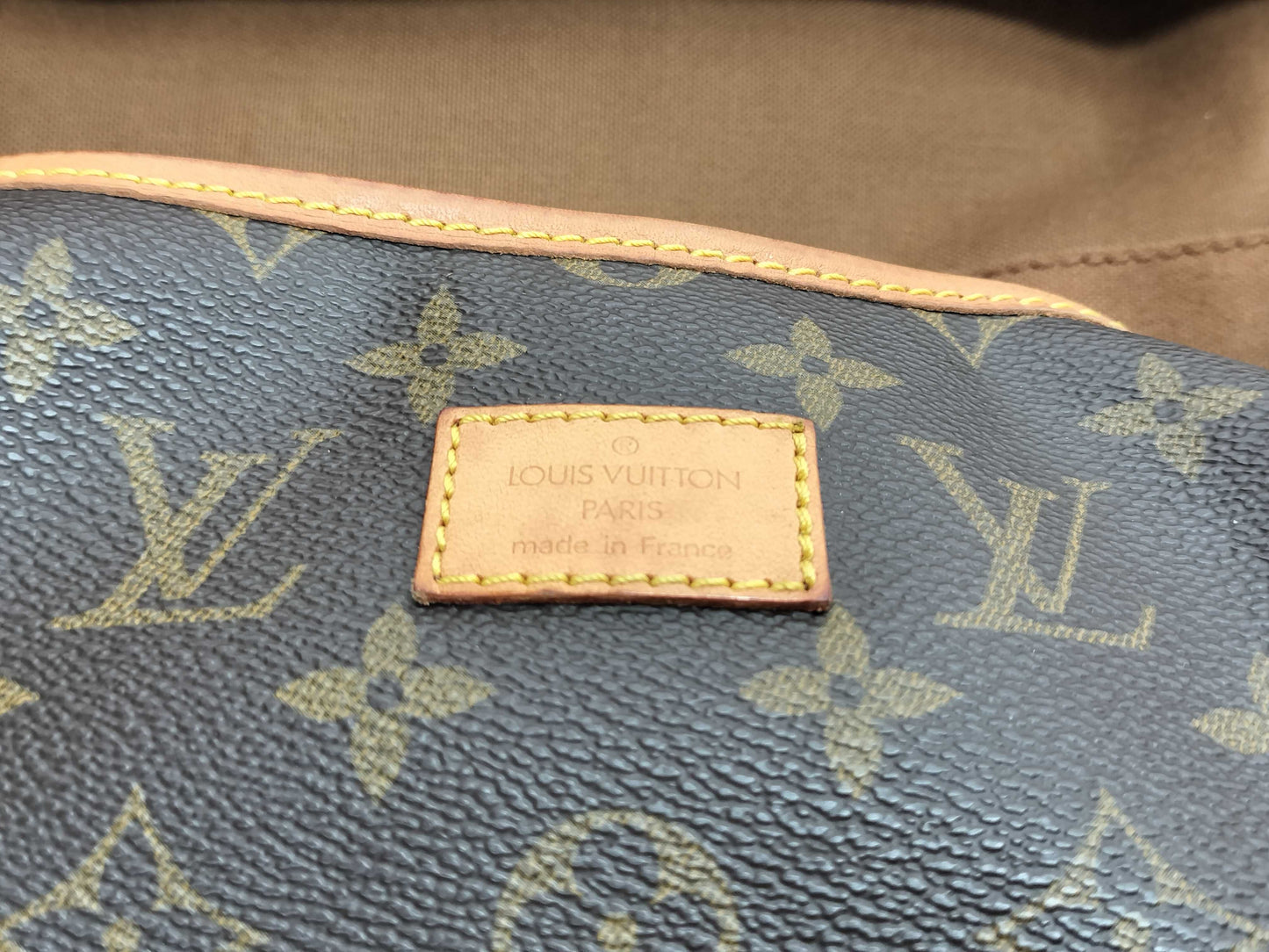 LOUIS VUITTON AR 1903 Monogram Saumur Shoulder Bag