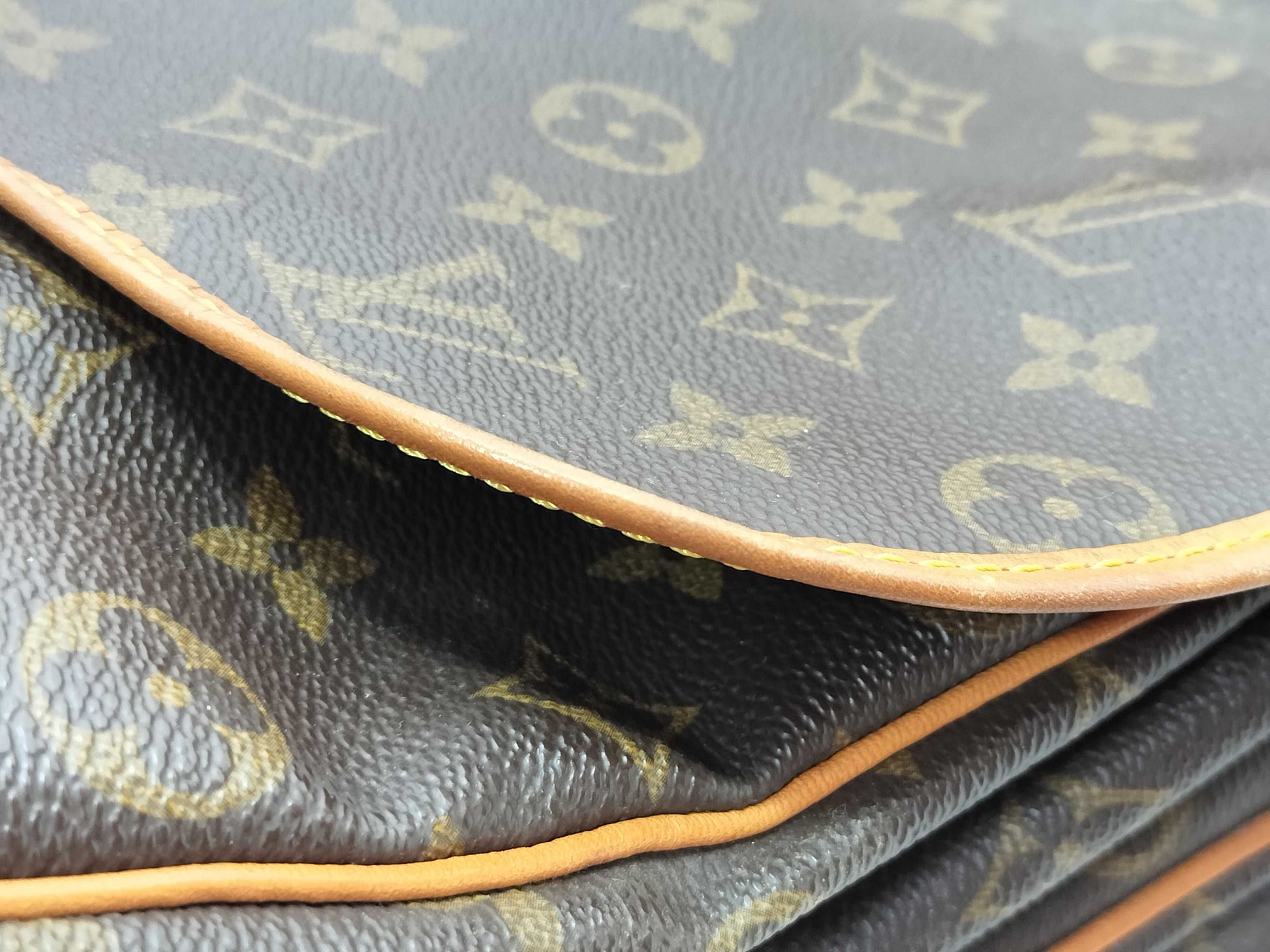 LOUIS VUITTON AR 1903 Monogram Saumur Shoulder Bag