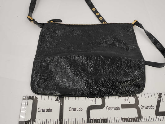 FENDI Enamel GD Hardware Shoulder Bag