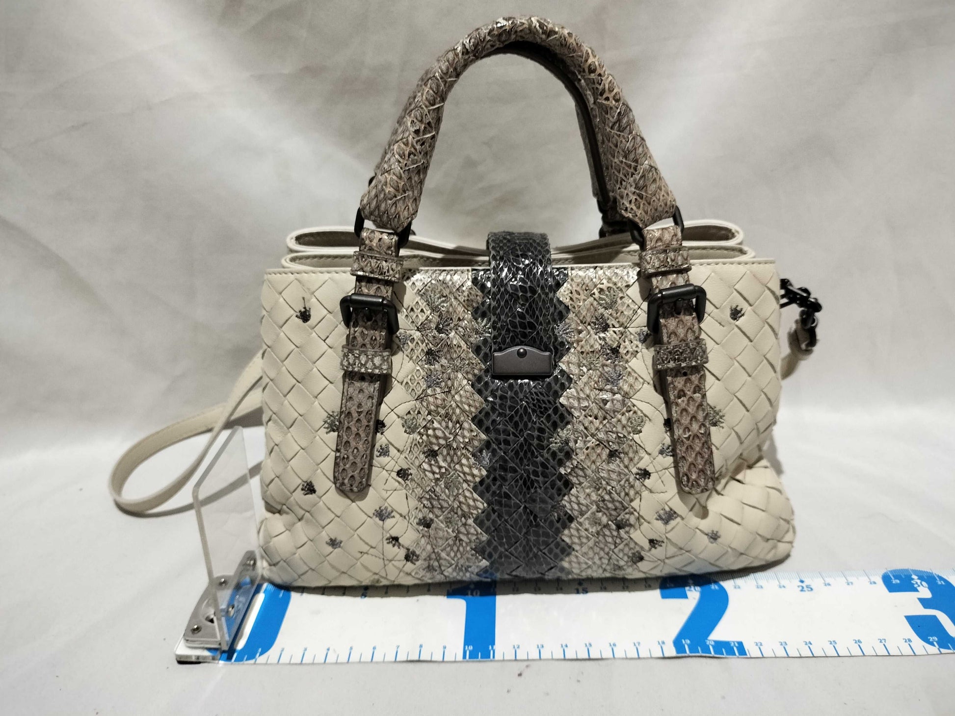 BOTTEGA VENETA Python Shoulder Bag
