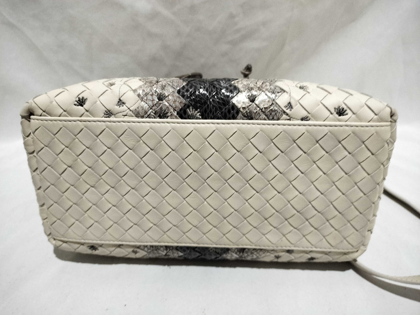 BOTTEGA VENETA Python Shoulder Bag