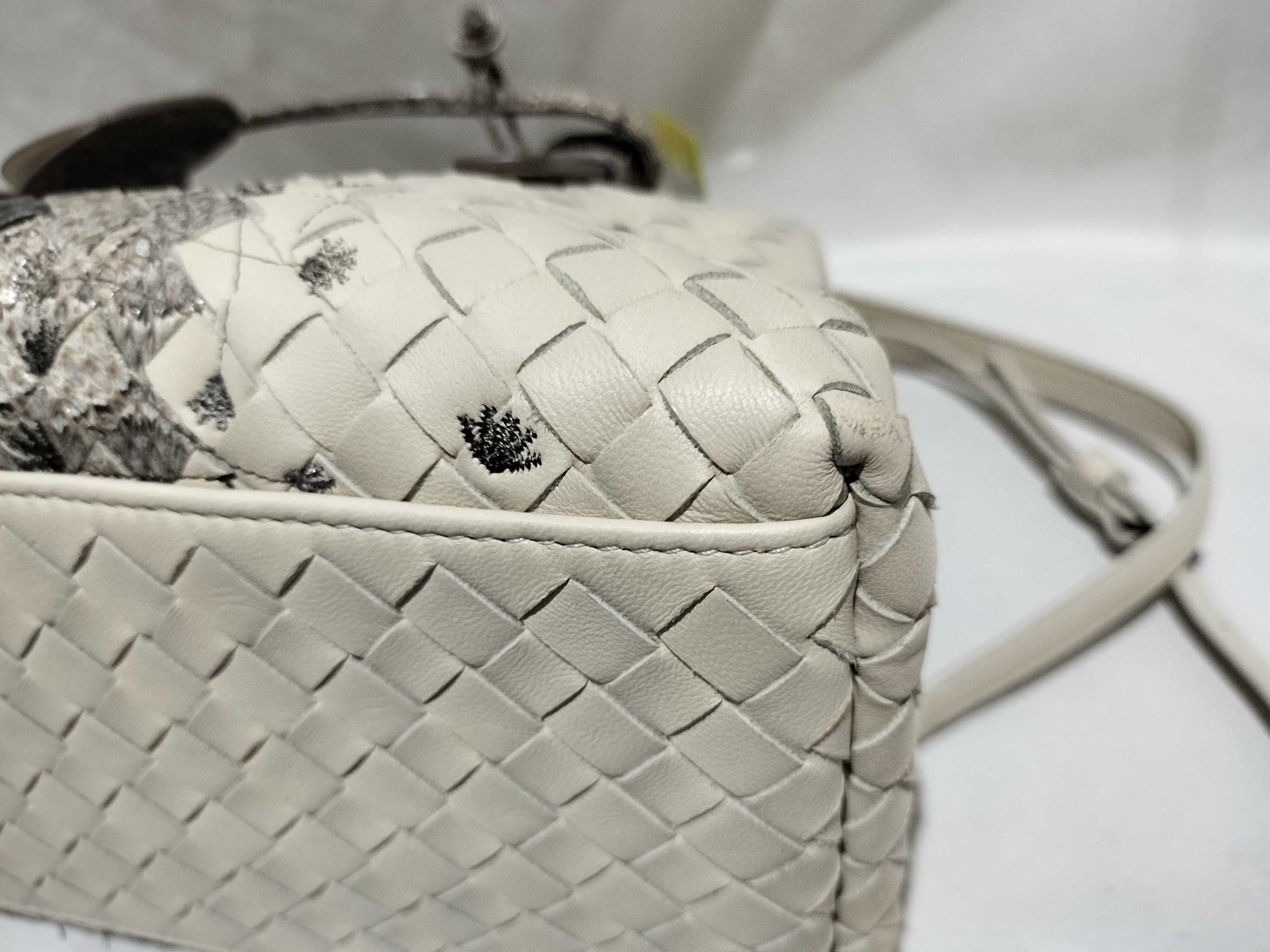 BOTTEGA VENETA Python Shoulder Bag