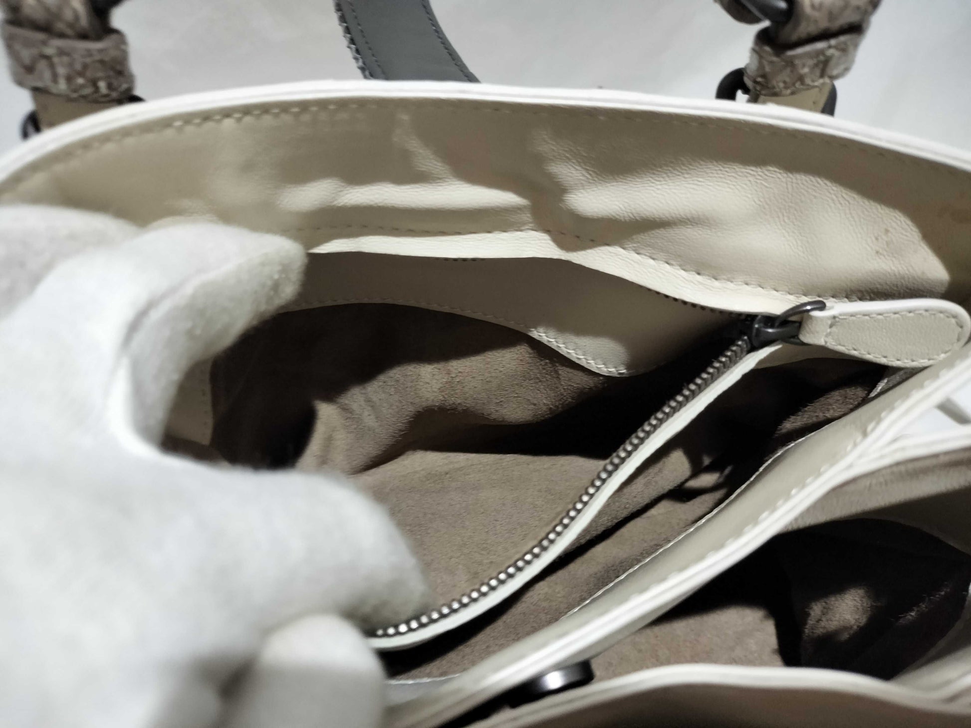 BOTTEGA VENETA Python Shoulder Bag