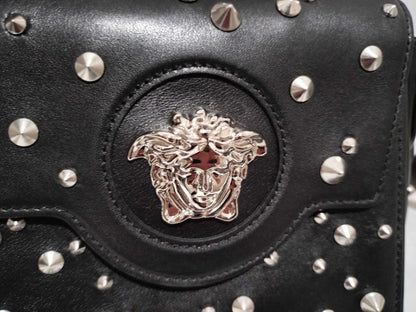 VERSACE Studded Medusa Shoulder Bag
