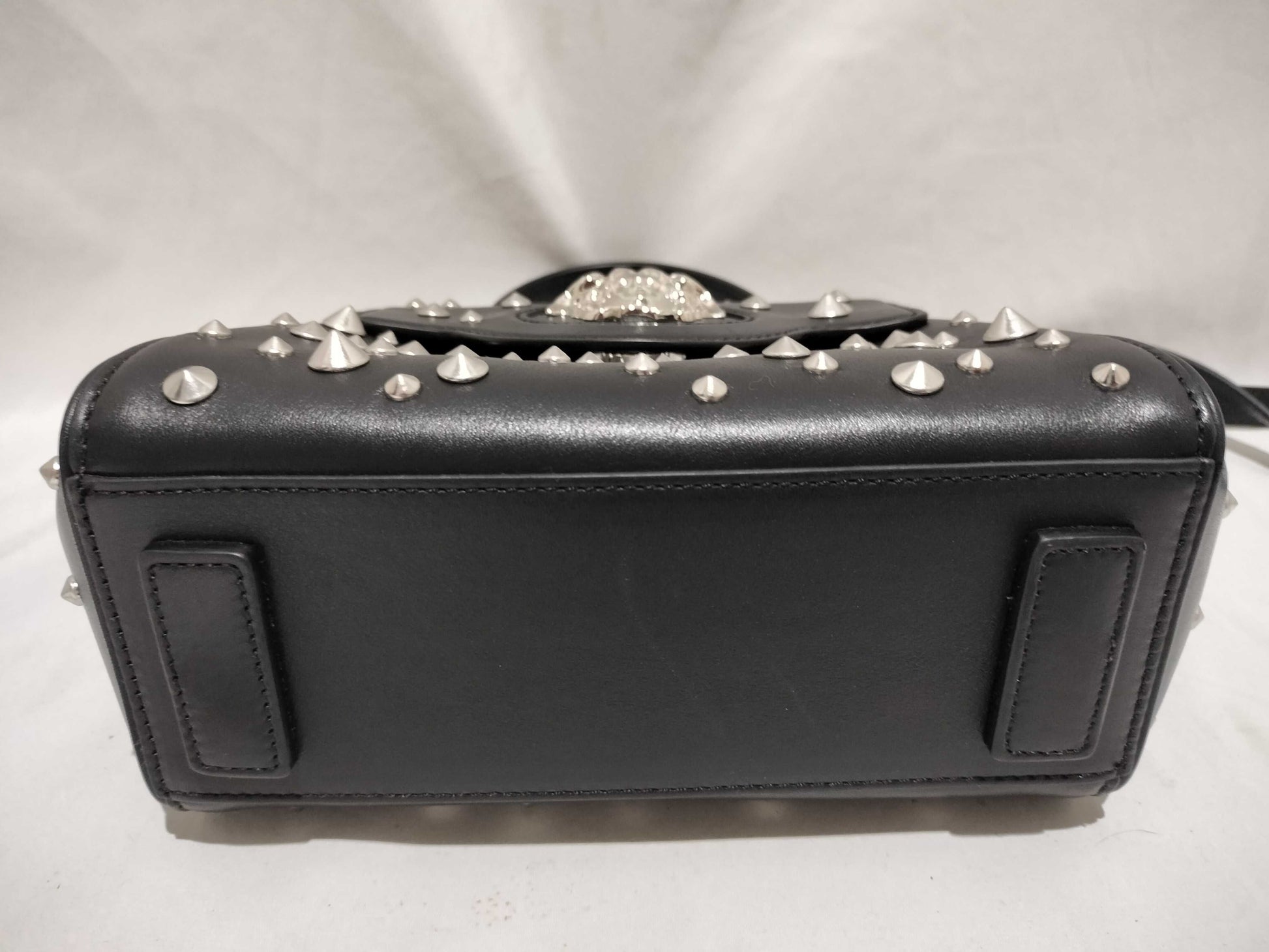 VERSACE Studded Medusa Shoulder Bag