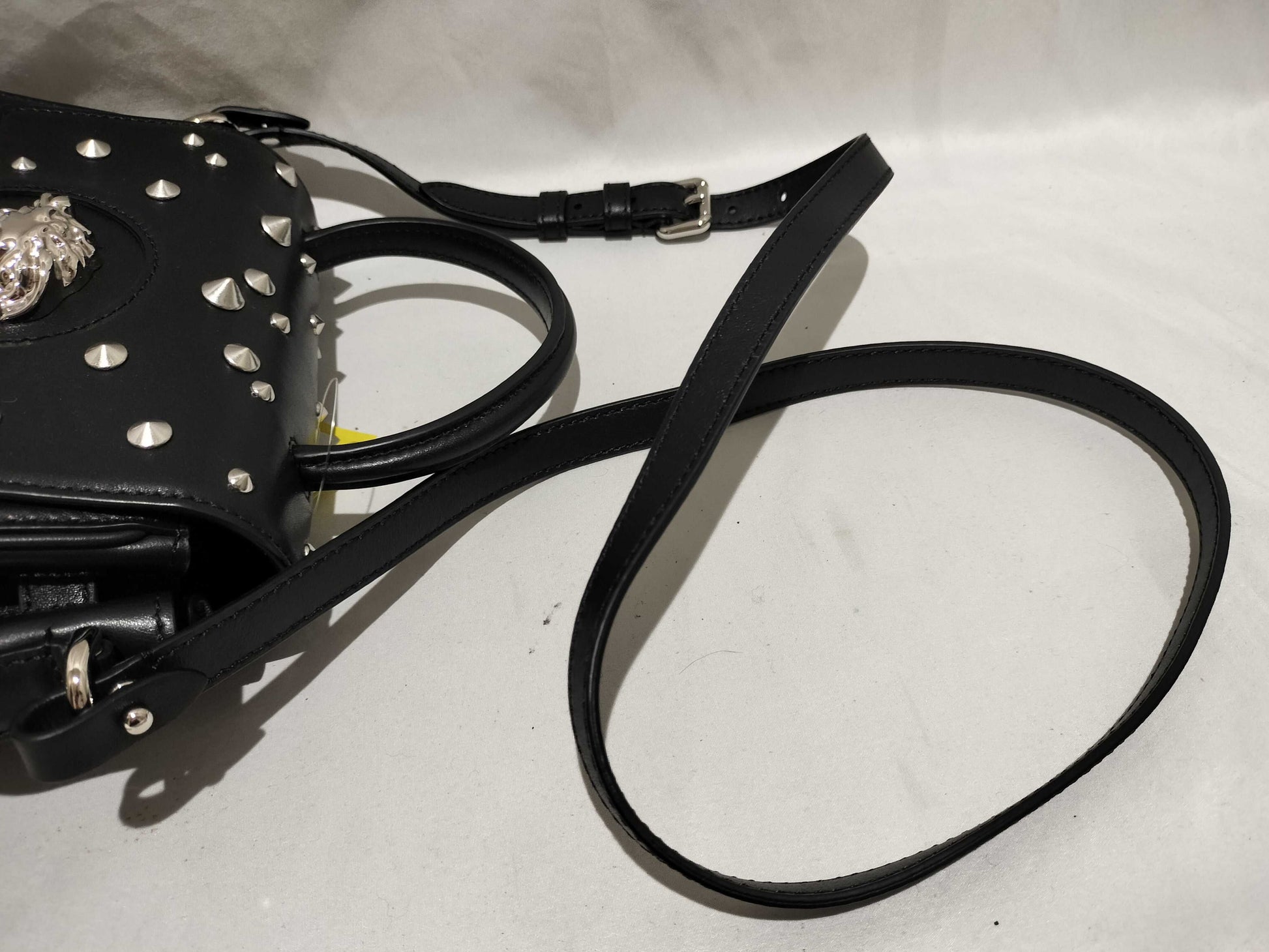 VERSACE Studded Medusa Shoulder Bag
