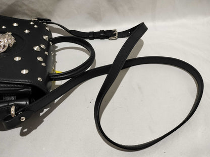 VERSACE Studded Medusa Shoulder Bag