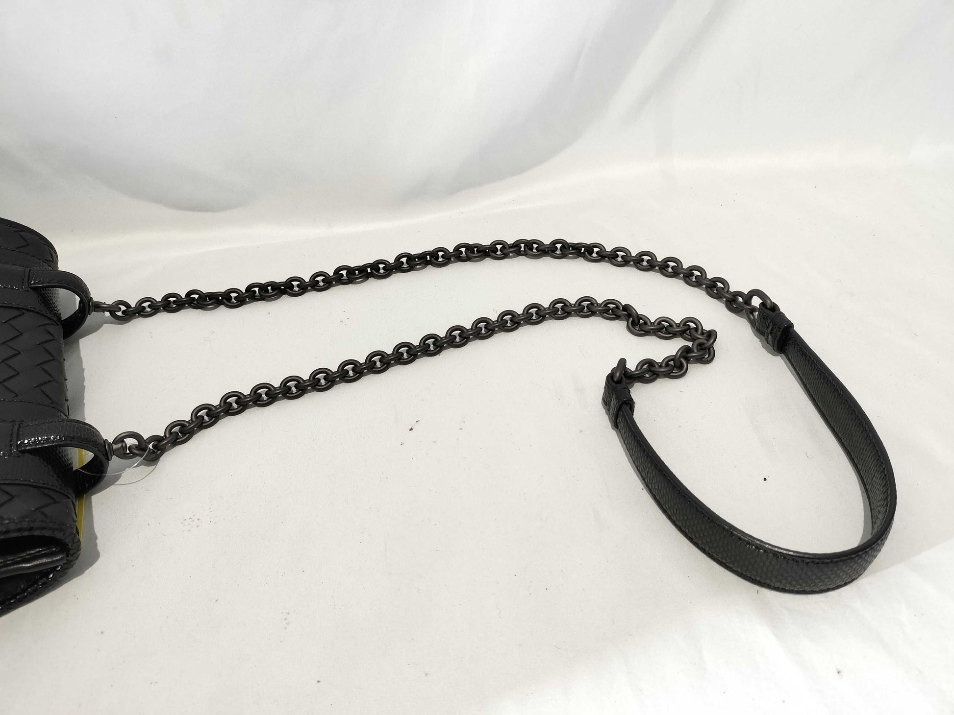 BOTTEGA VENETA Intrecciato Chain Shoulder Bag