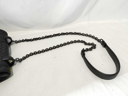 BOTTEGA VENETA Intrecciato Chain Shoulder Bag