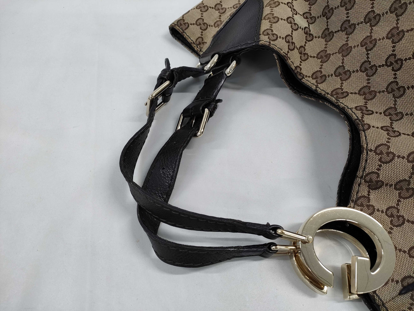 GUCCI GG Canvas 203504 Handbag Handbag