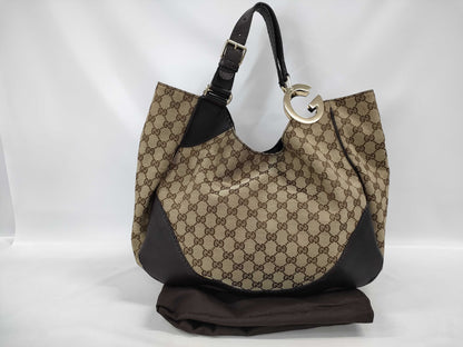 GUCCI GG Canvas 203504 Handbag Handbag