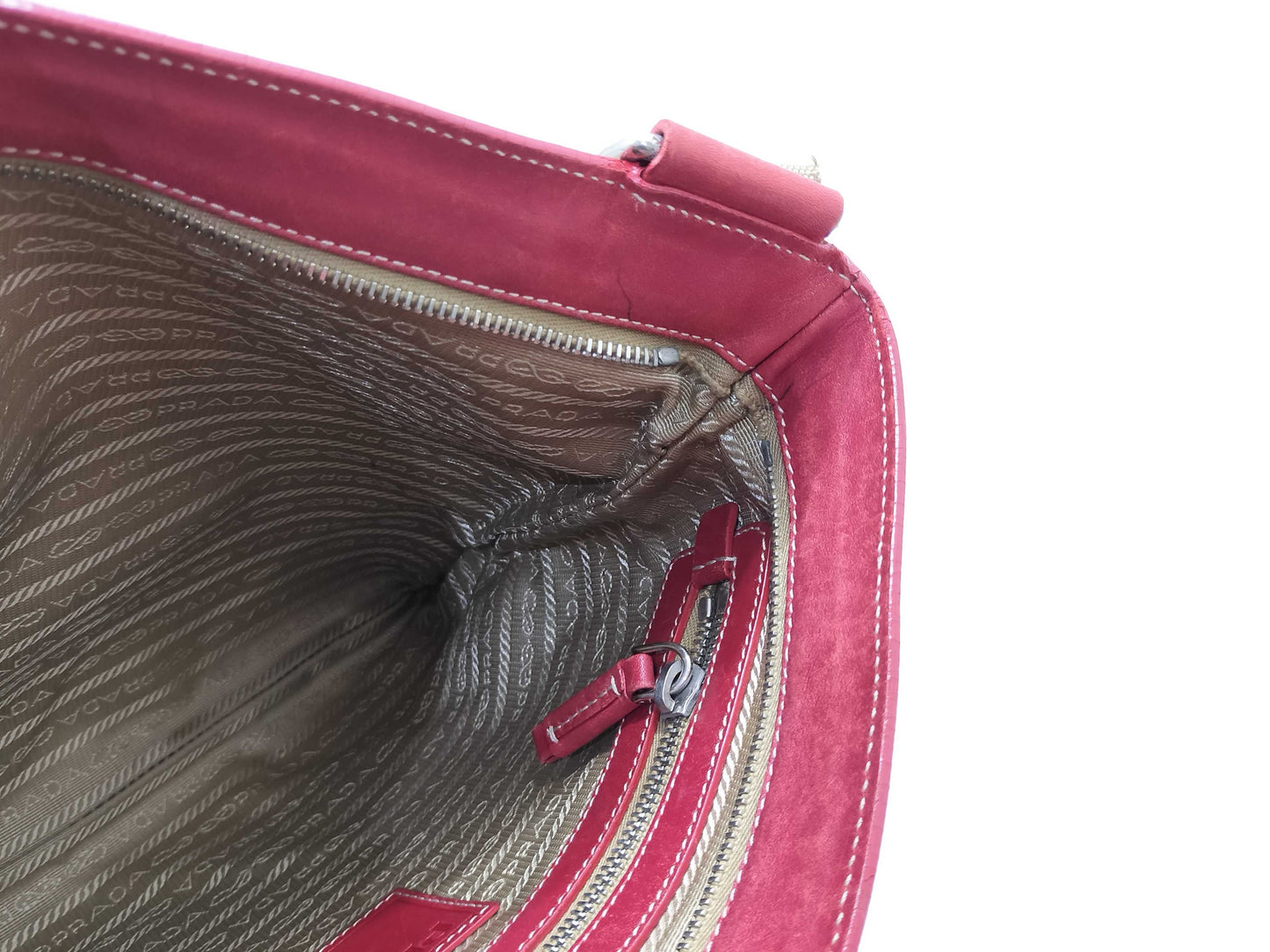 PRADA Canvas Shoulder Bag