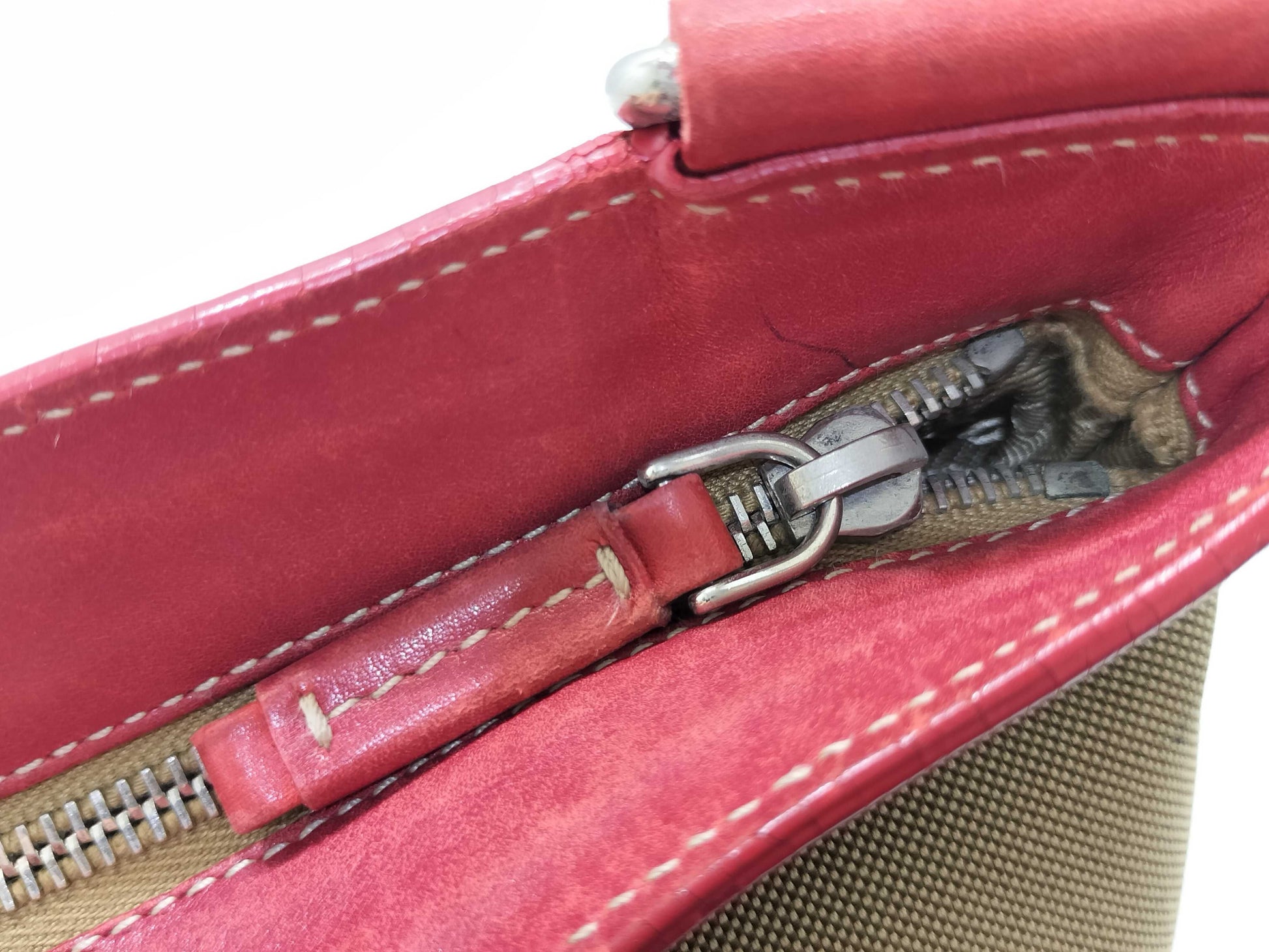 PRADA Canvas Shoulder Bag