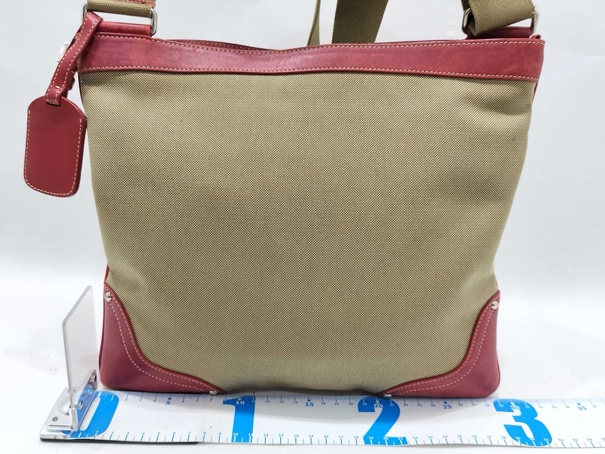 PRADA Canvas Shoulder Bag