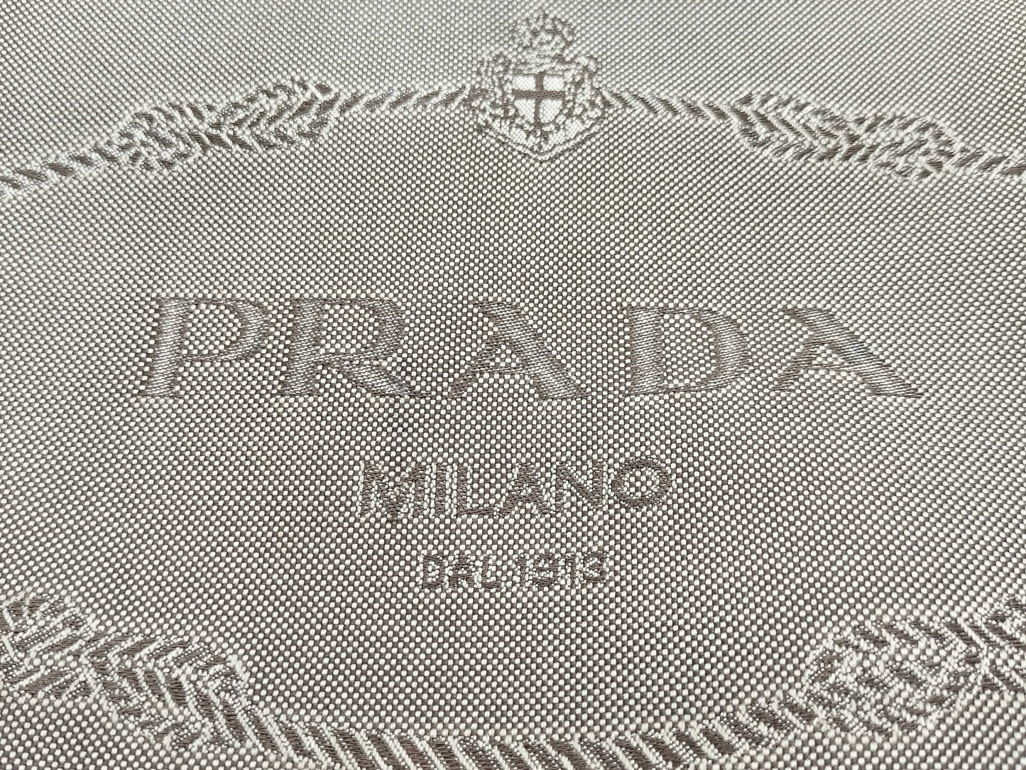 PRADA Canvas Shoulder Bag